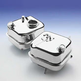 Custom Chrome Chrome Oil Tank Fits Harley 4-speed FL& FX Big Twin 1982-1986 Repl For 62504-82